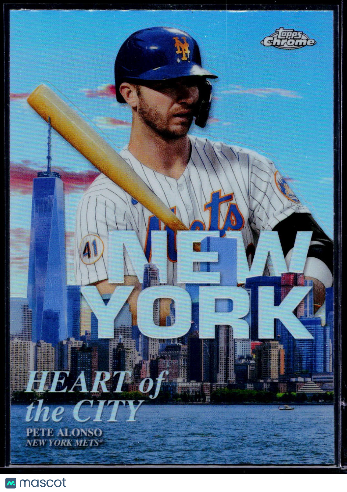 2022 Topps Chrome #HOC-4 Pete Alonso Heart of the City