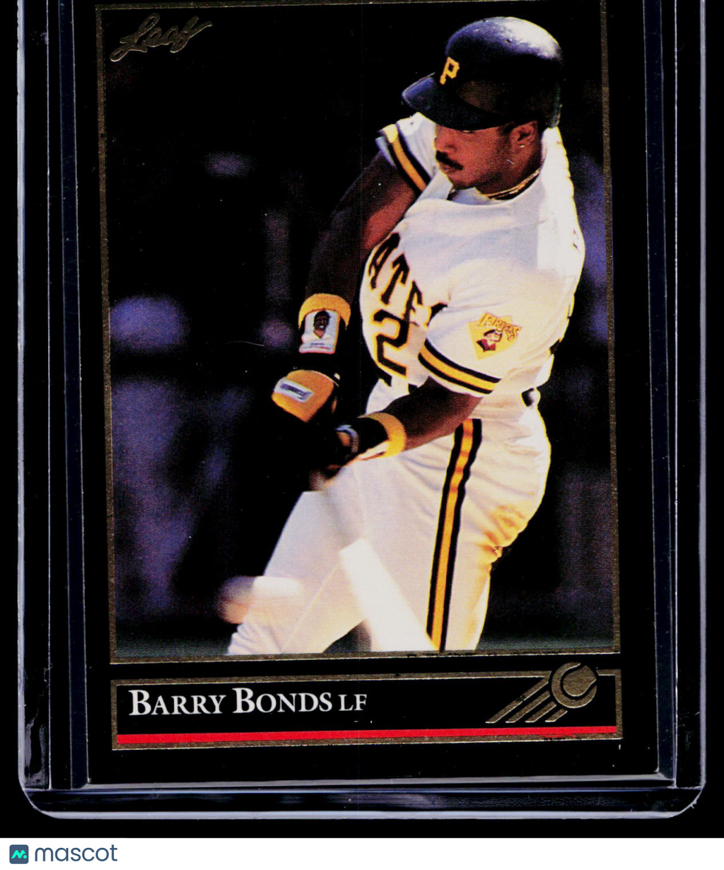 1992 Leaf #275 Barry Bonds Black Gold