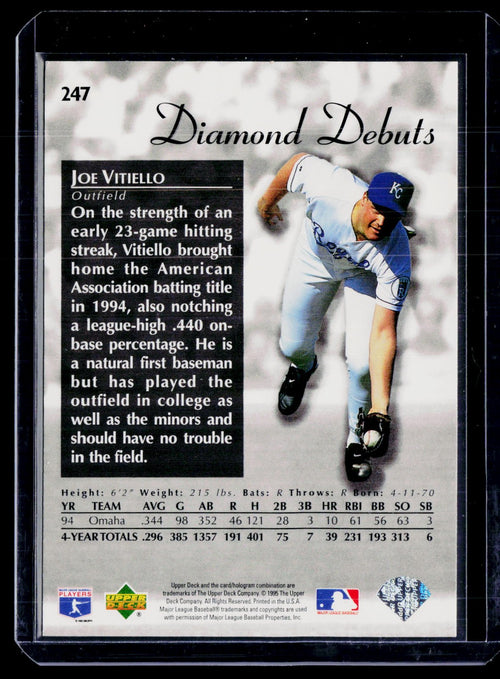1995 Upper Deck #247 Joe Vitiello
