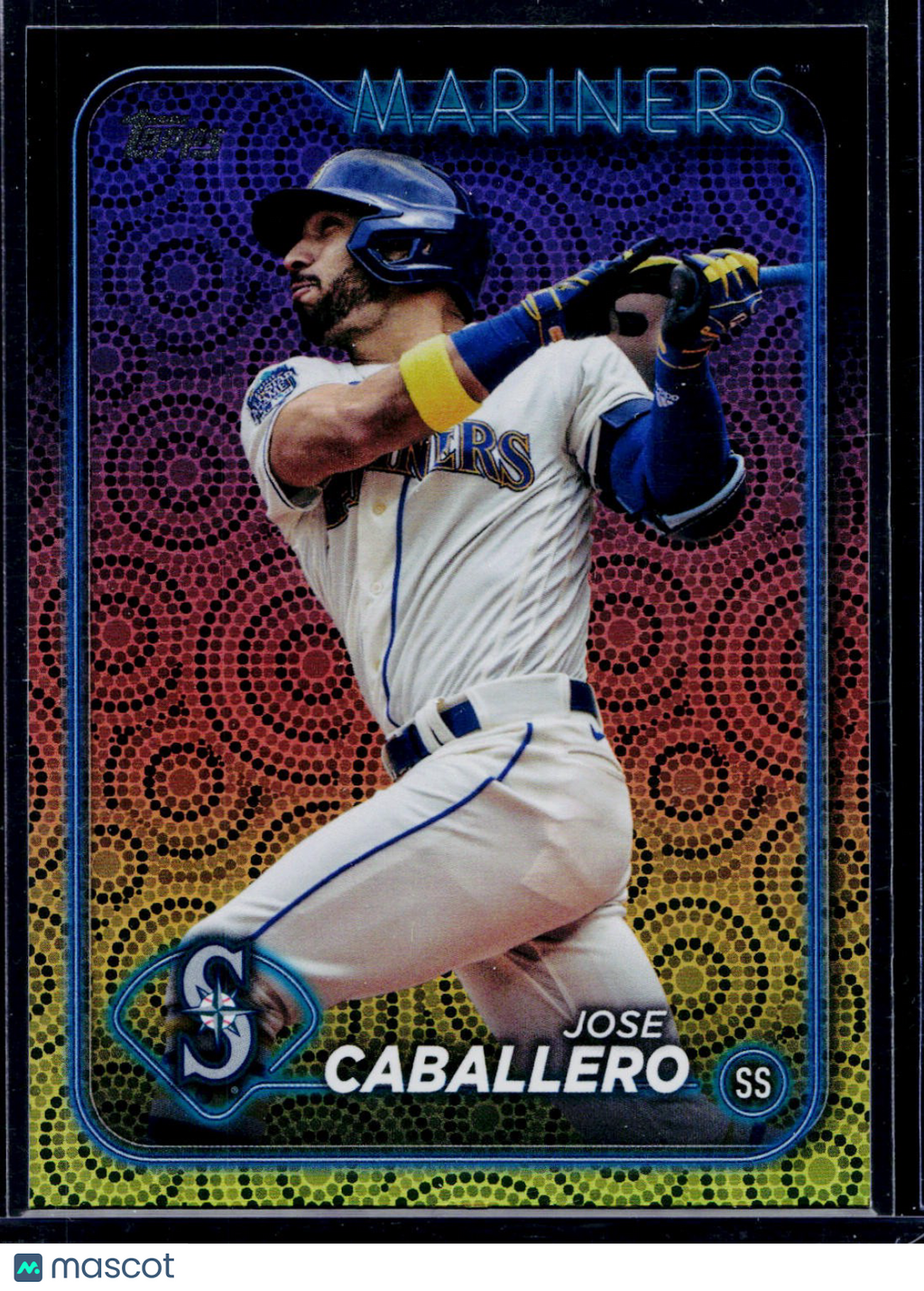 2024 Topps #495 Jose Caballero Holiday