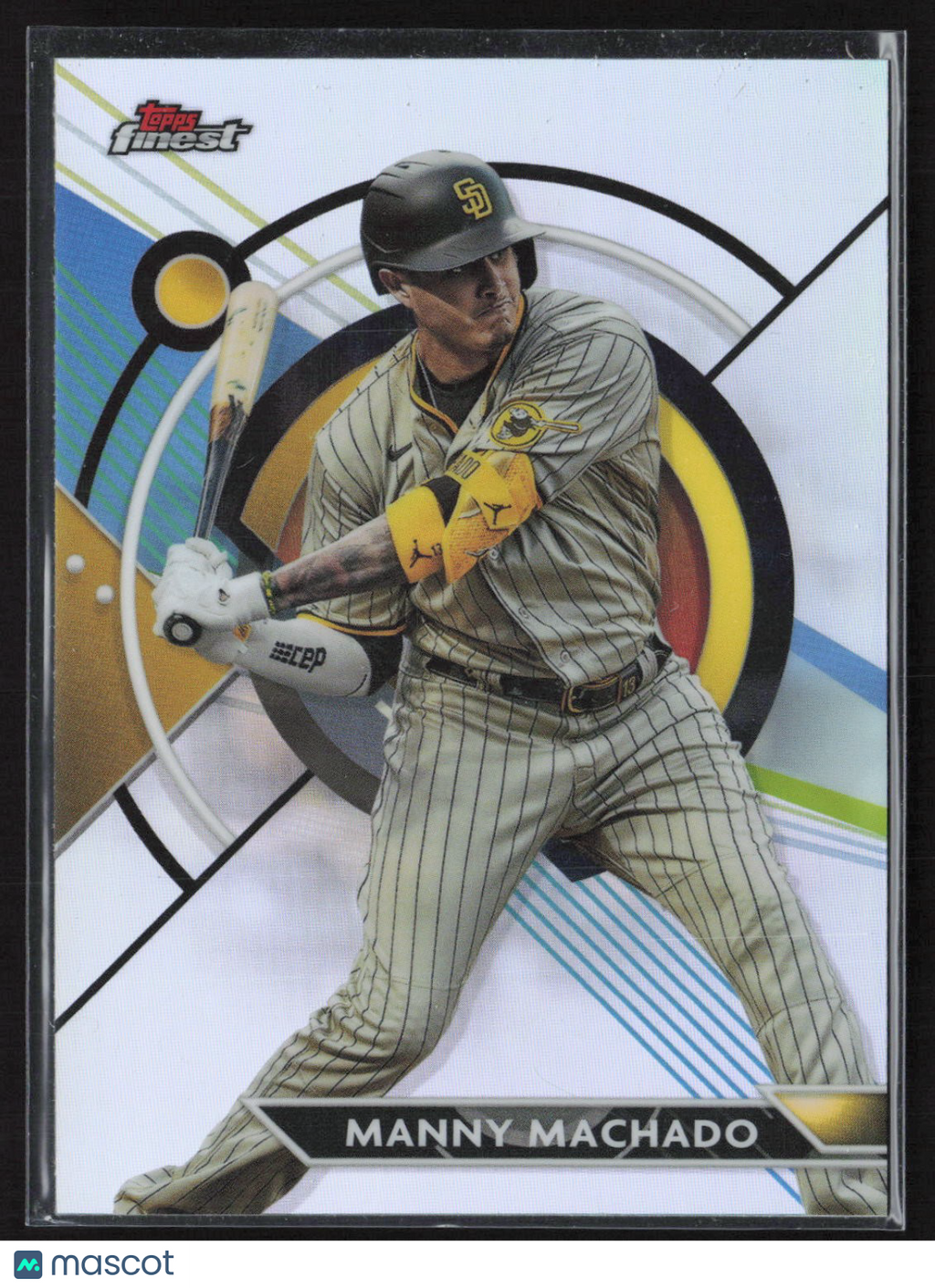 2023 Topps Finest Refractor Manny Machado #84