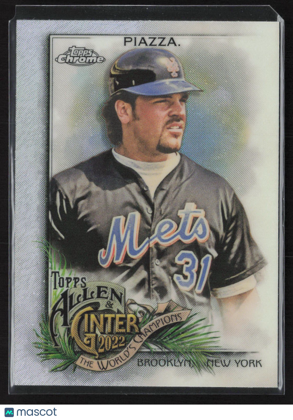2022 Topps Allen & Ginter Chrome #147 Mike Piazza