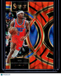 2023-24 Panini Select #144 Shai Gilgeous-Alexander Orange Flash Prizms