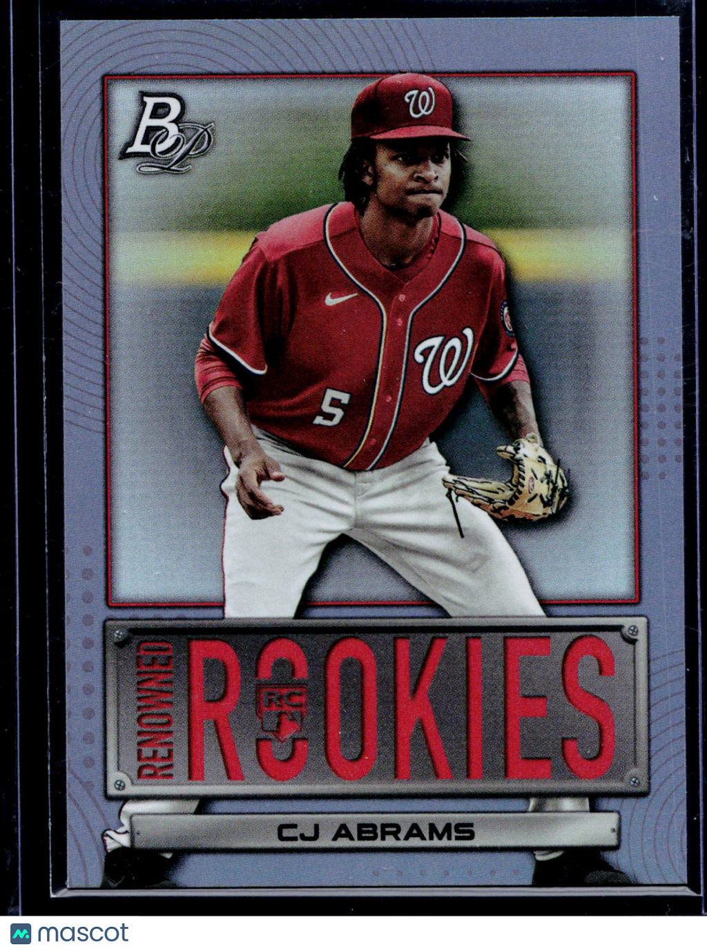 2022 Bowman Platinum #RR-19 CJ Abrams Renowned Rookies