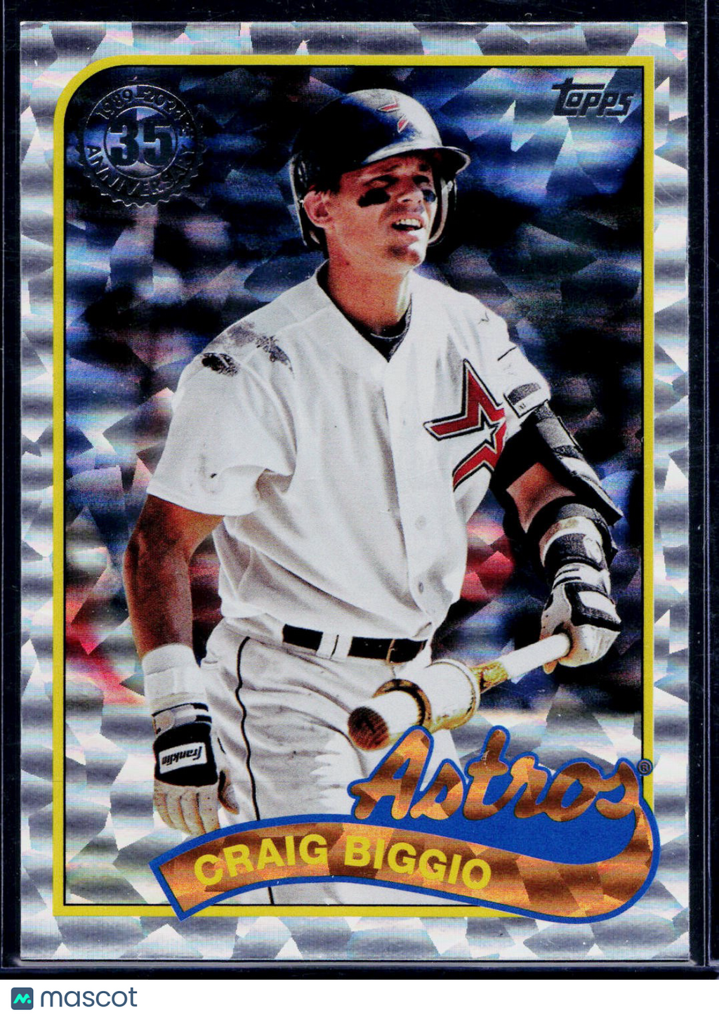 2024 Topps #89B2-12 Craig Biggio 1989 Topps Baseball 35th Anniversary Foil