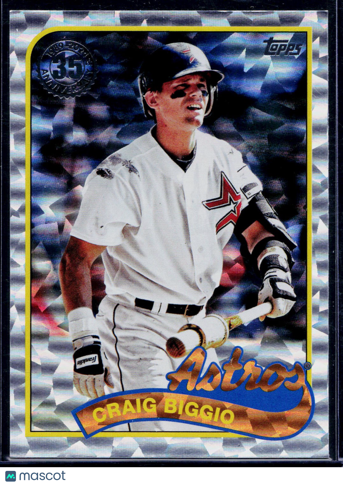 2024 Topps #89B2-12 Craig Biggio 1989 Topps Baseball 35th Anniversary Foil