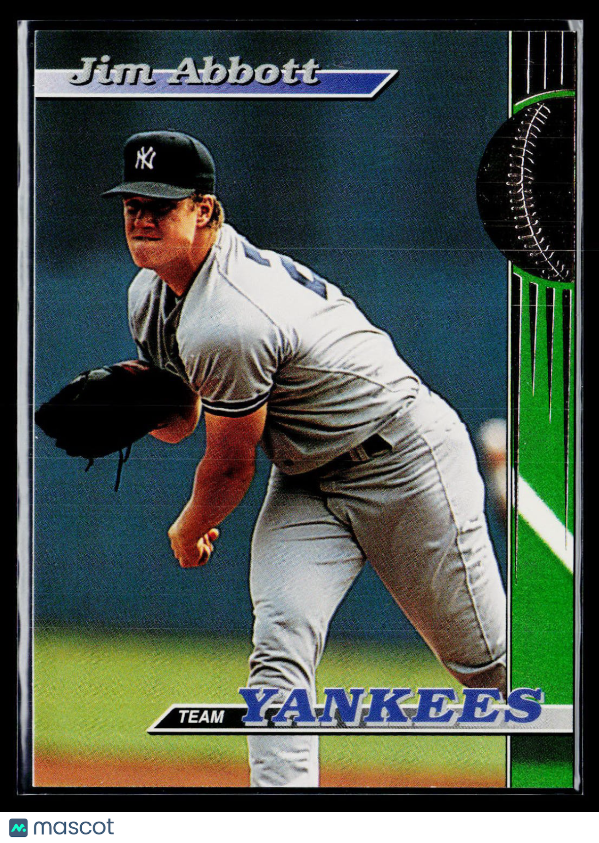 1993 Stadium Club New York Yankees #2 Jim Abbott
