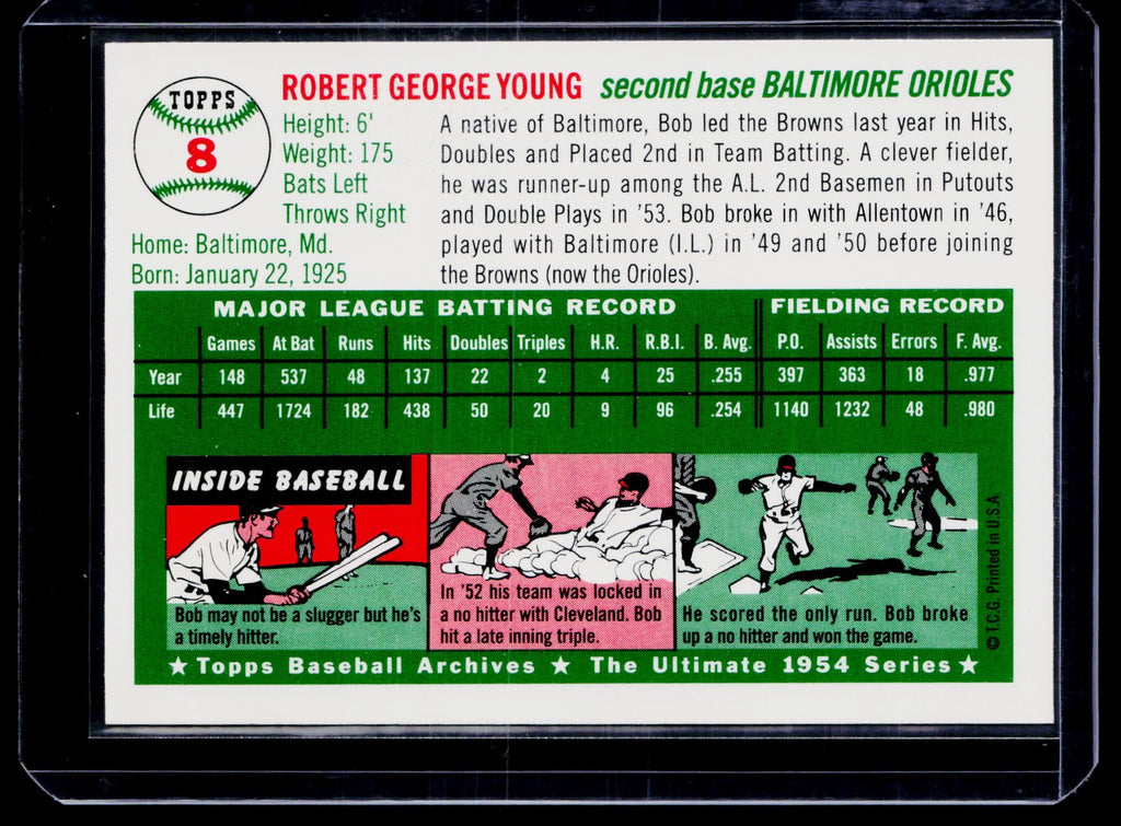 1994 Topps Archives 1954 #8 Bobby Young