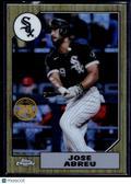 2022 Topps Chrome #87BC-9 Jose Abreu 1987 Topps Baseball 35th Anniversary