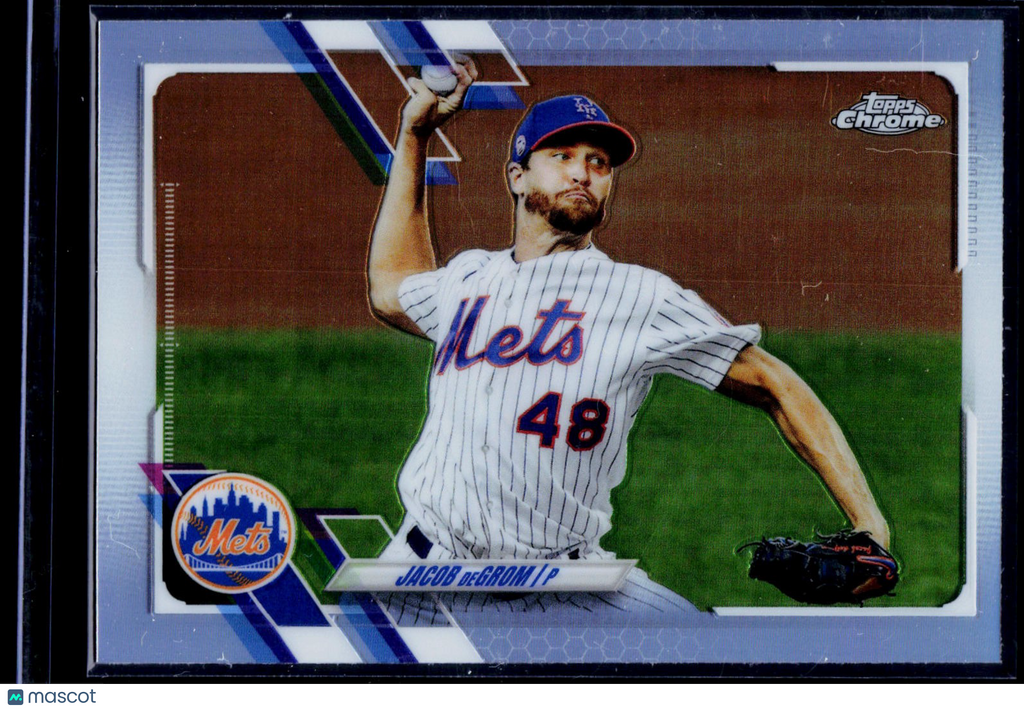 2021 Topps Chrome #12 Jacob deGrom Refractor