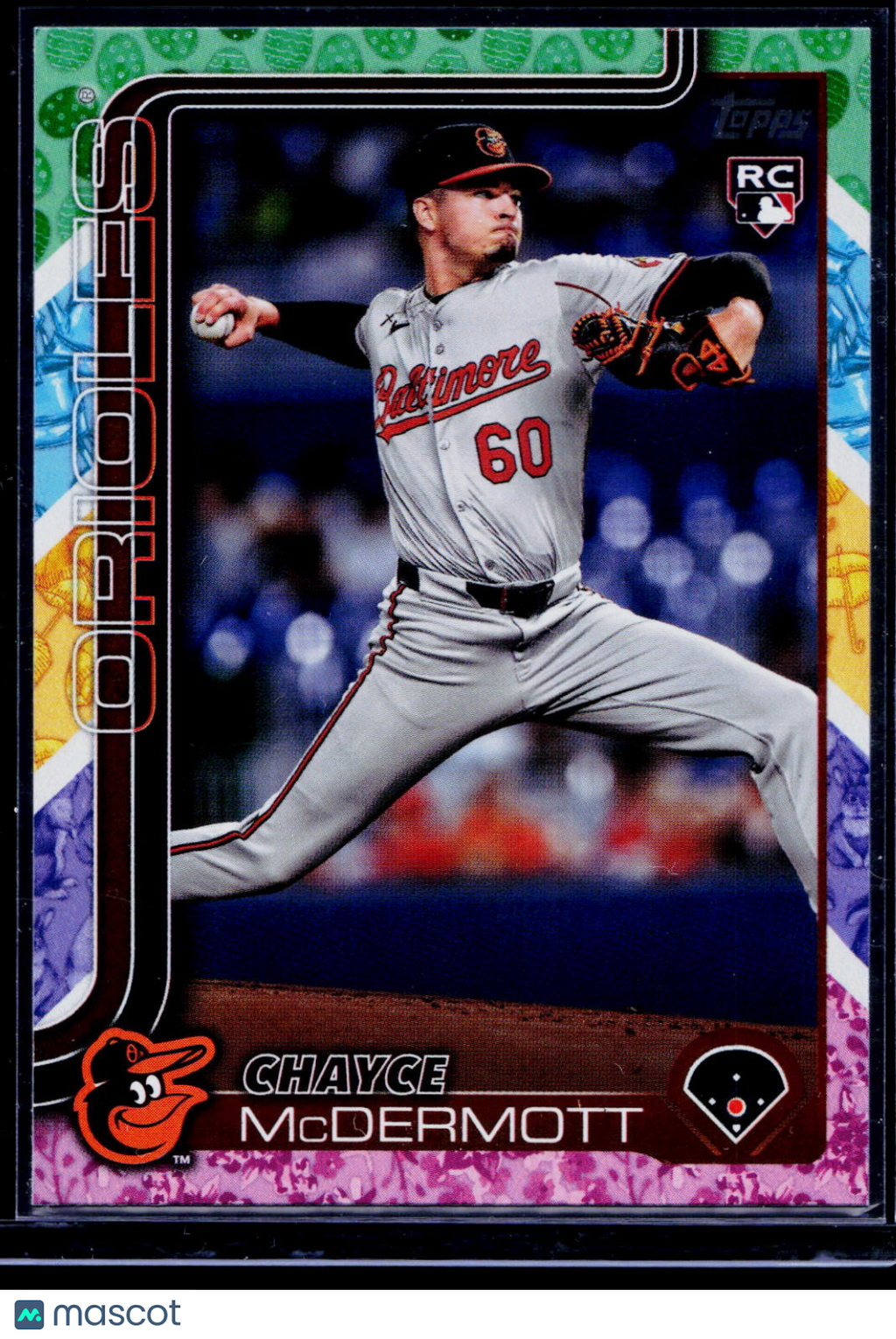 2025 Topps #32 Chayce McDermott Holiday Tin Variation