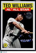2021 Topps #86AS-26 Ted Williams 1986 Topps Baseball 35th Anniversary All-Stars