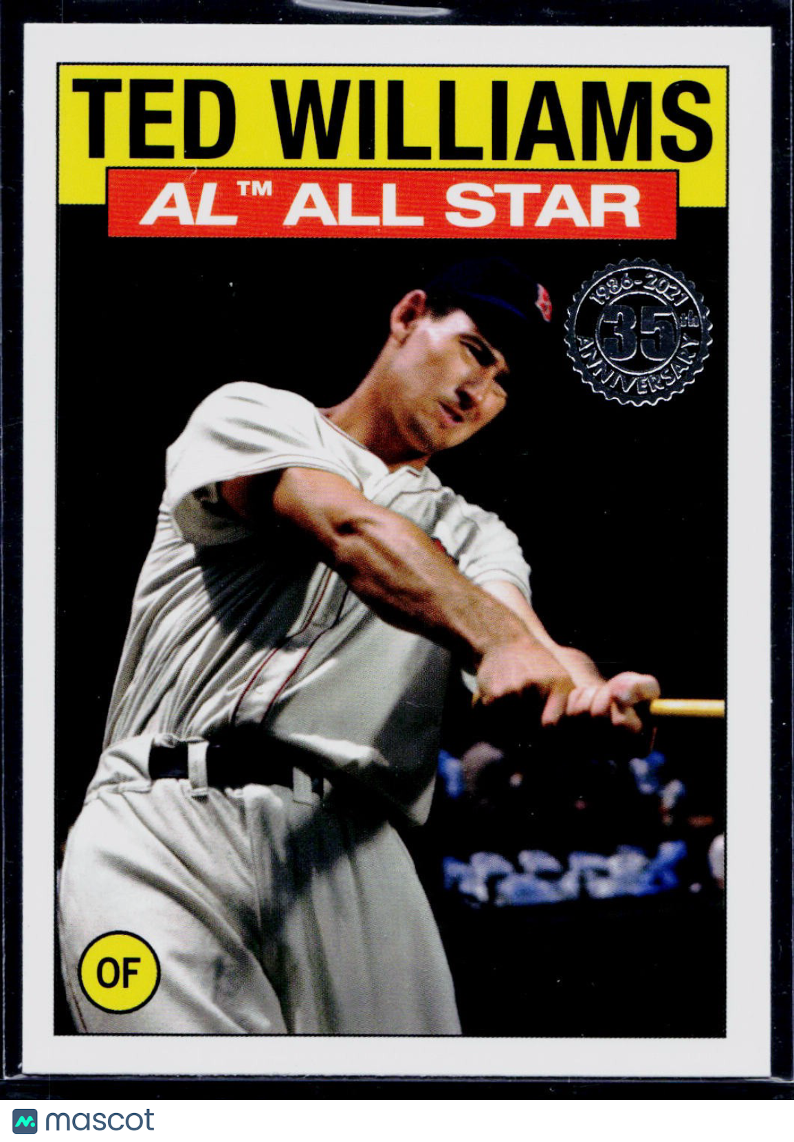 2021 Topps #86AS-26 Ted Williams 1986 Topps Baseball 35th Anniversary All-Stars