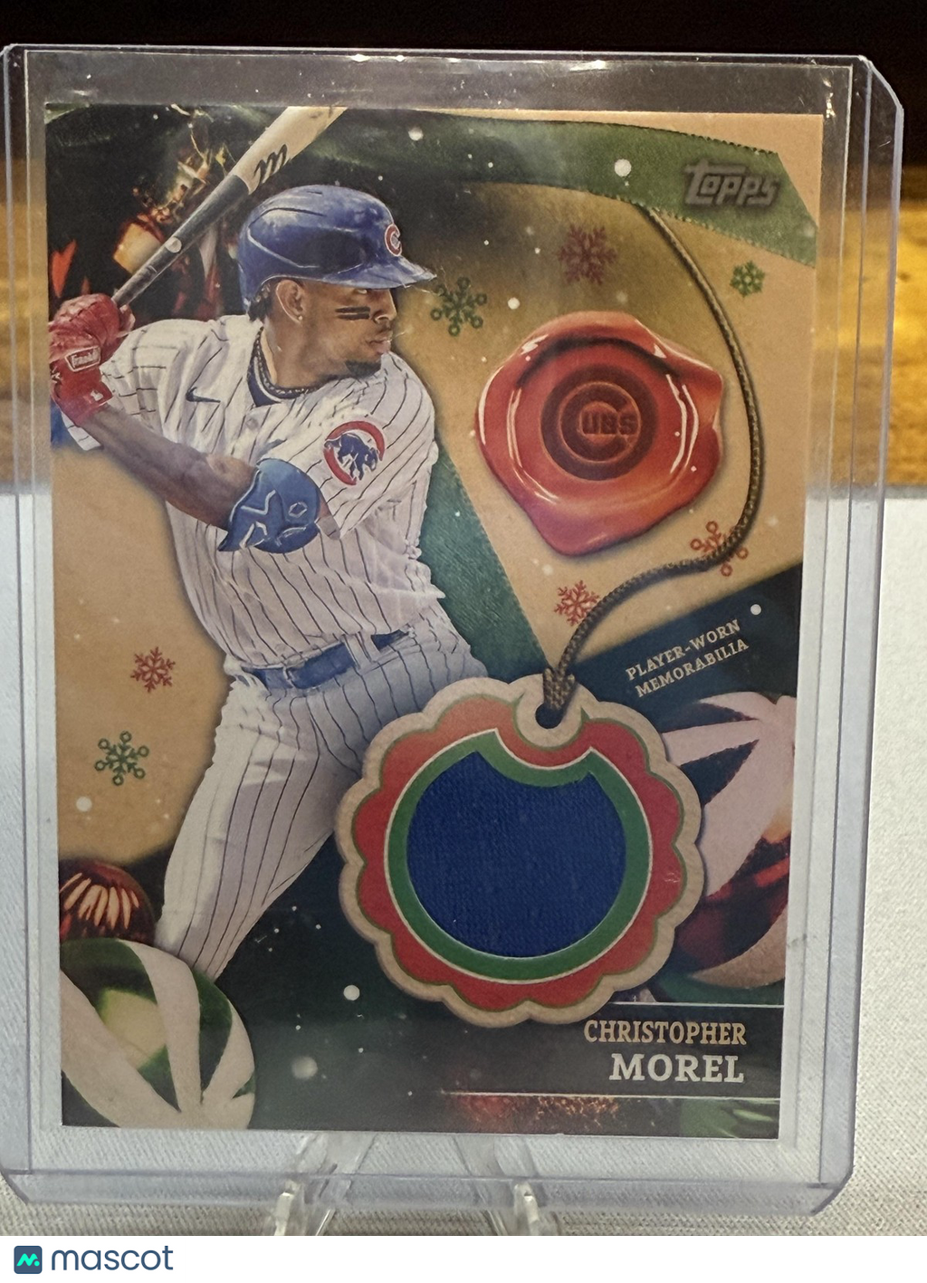 2024 Topps Holiday #RC-CM Christopher Morel Relics