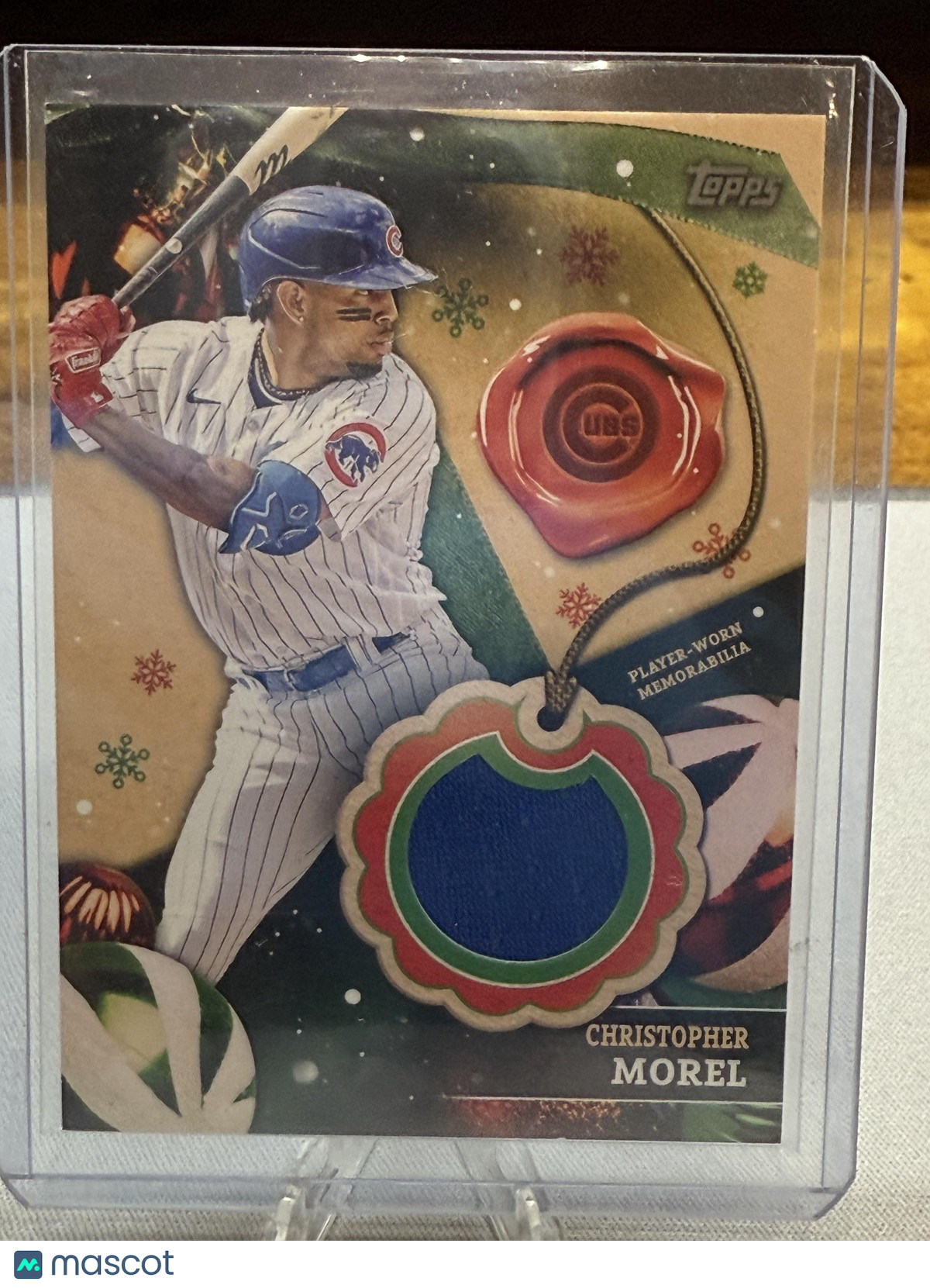 2024 Topps Holiday #RC-CM Christopher Morel Relics