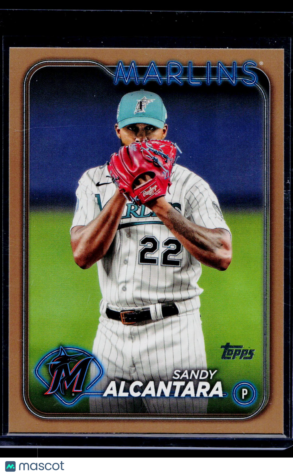 2024 Topps #636 Sandy Alcantara Gold #/2024
