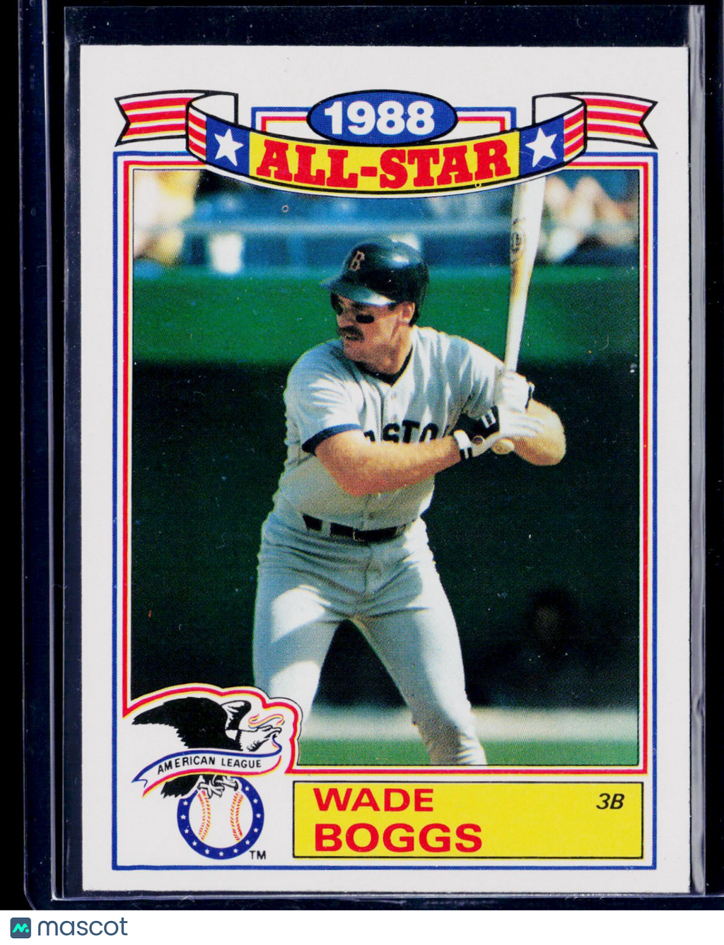 1989 Topps #4a Wade Boggs Glossy All-Stars