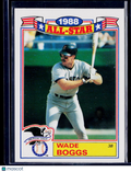 1989 Topps #4a Wade Boggs Glossy All-Stars
