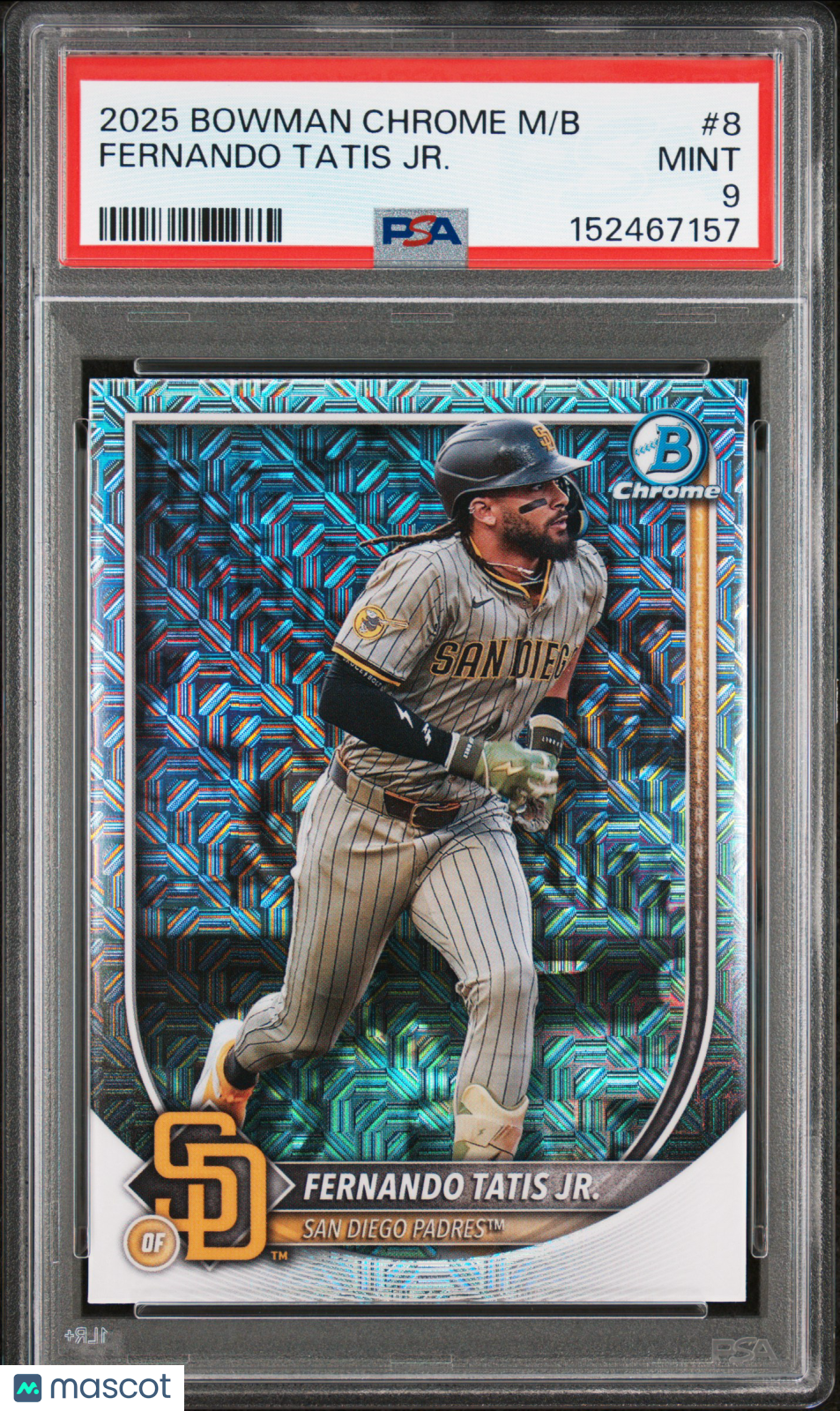 2025 Bowman Chrome Mega Box Fernando Tatis JR. #8 PSA 9