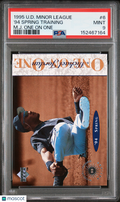 1995 Upper Deck Minor League M.J. One On One '94 Spring Training #6 PSA 9